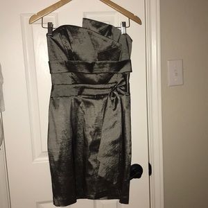Strapless cocktail dress
